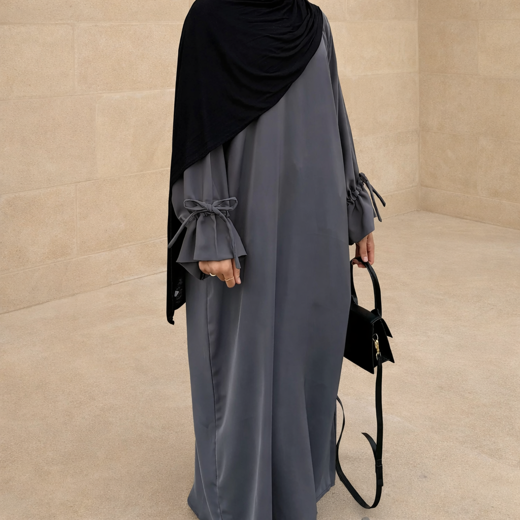 Abaya - Robe Islamique Longue Ample Style Dubaï Manches Longues