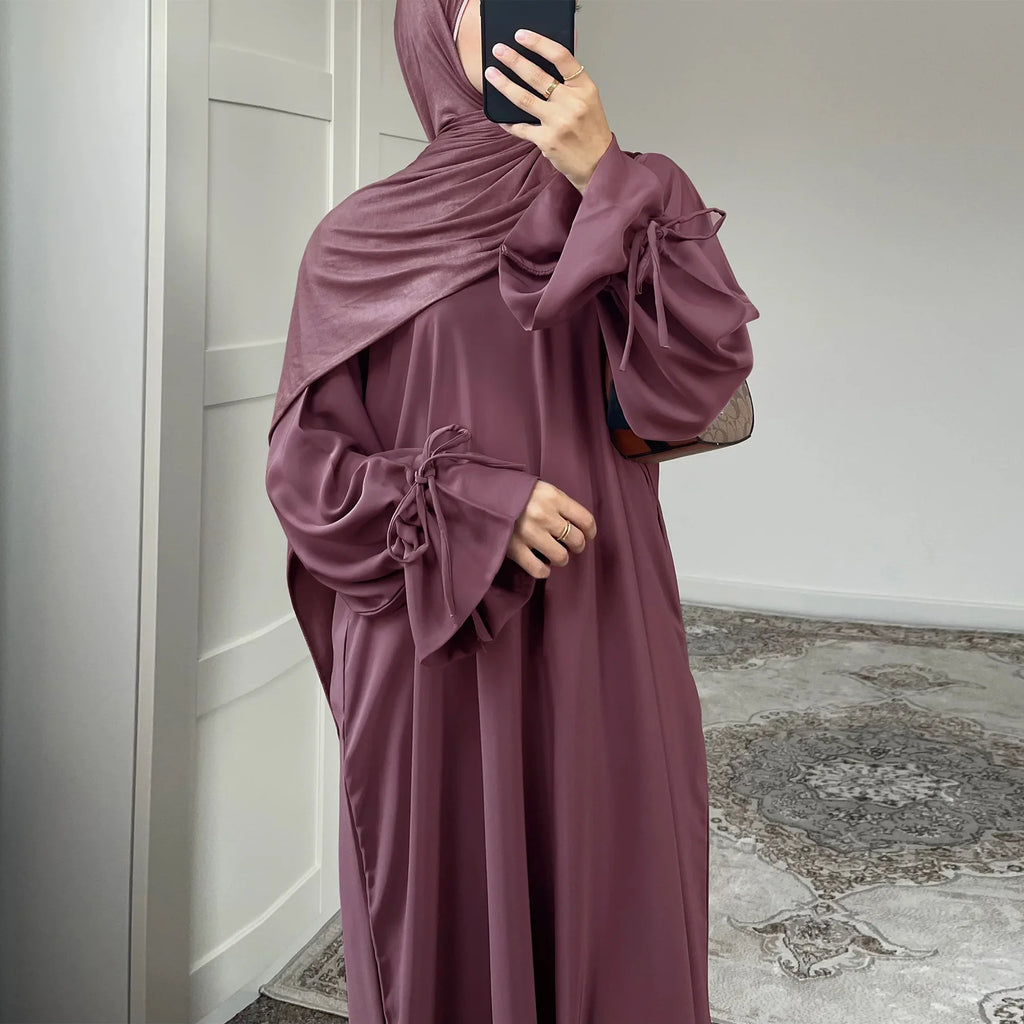 Abaya - Robe Islamique Longue Ample Style Dubaï Manches Longues