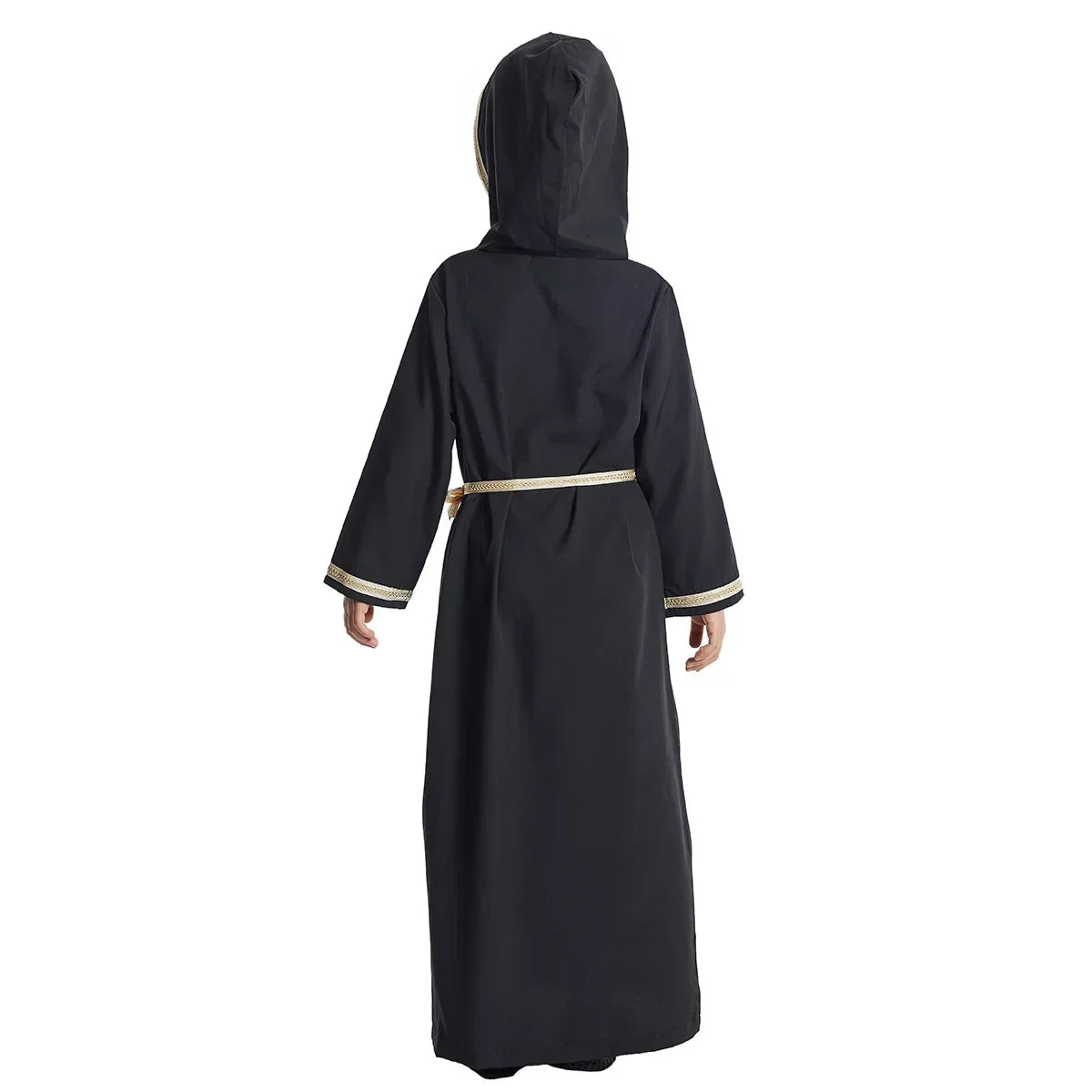 Abaya Fille Enfant à Capuche - Robe Islamique Longue