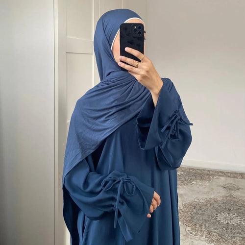 Abaya - Robe Islamique Longue Ample Style Dubaï Manches Longues